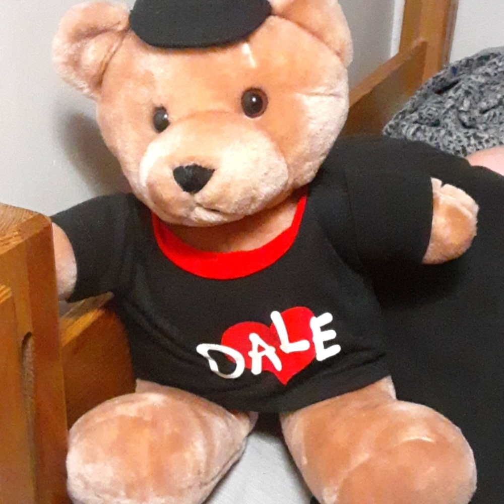 The Hamilton Collection #3 Dale Earnhardt Plush Bear